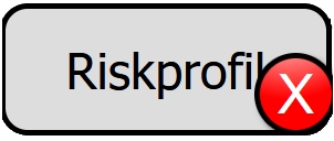Riskprofil, knapp visar rött kryss
